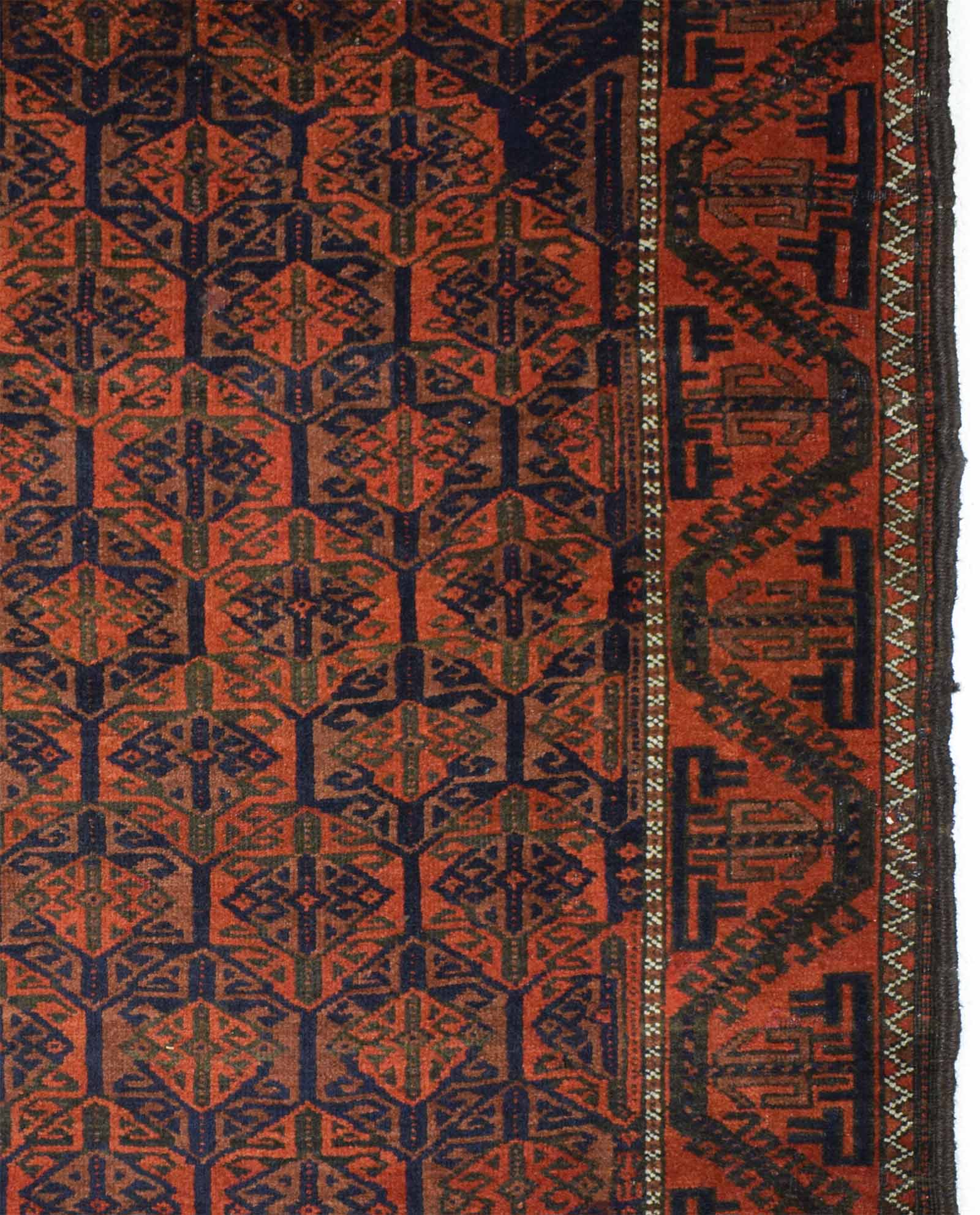 Chaise longue BES impuls Perzisch tapijt Antieke Baluch Iran 2456 | Persian Gallery